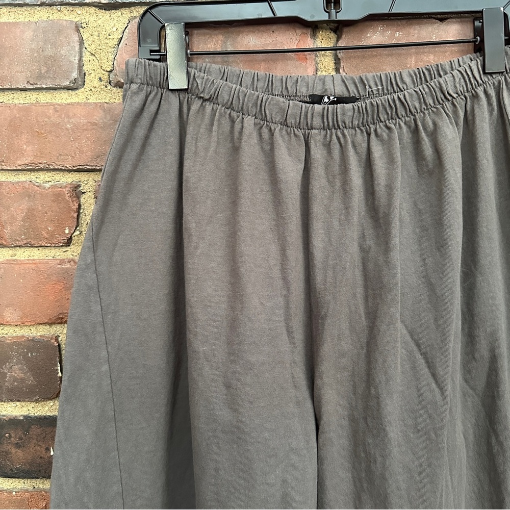 Fenini | Lantern Pull On Cargo Gray Pants XL (27 X 24) High Rise -elastic waist - Picture 3 of 5